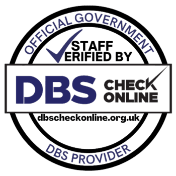 Official DBS verification seal indicating that PAT Testing Lancaster employs staff who have undergone background checks, ensuring safety and compliance for clients seeking PAT testing services in Lancaster, including landlords, businesses, and public spaces.